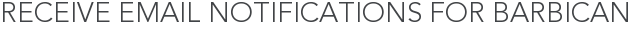 Receive Email Notifications for Barbican