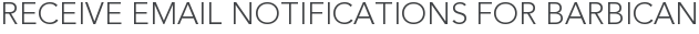 Receive Email Notifications for Barbican