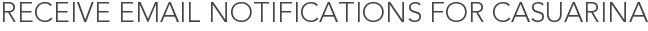 Receive Email Notifications for Casuarina